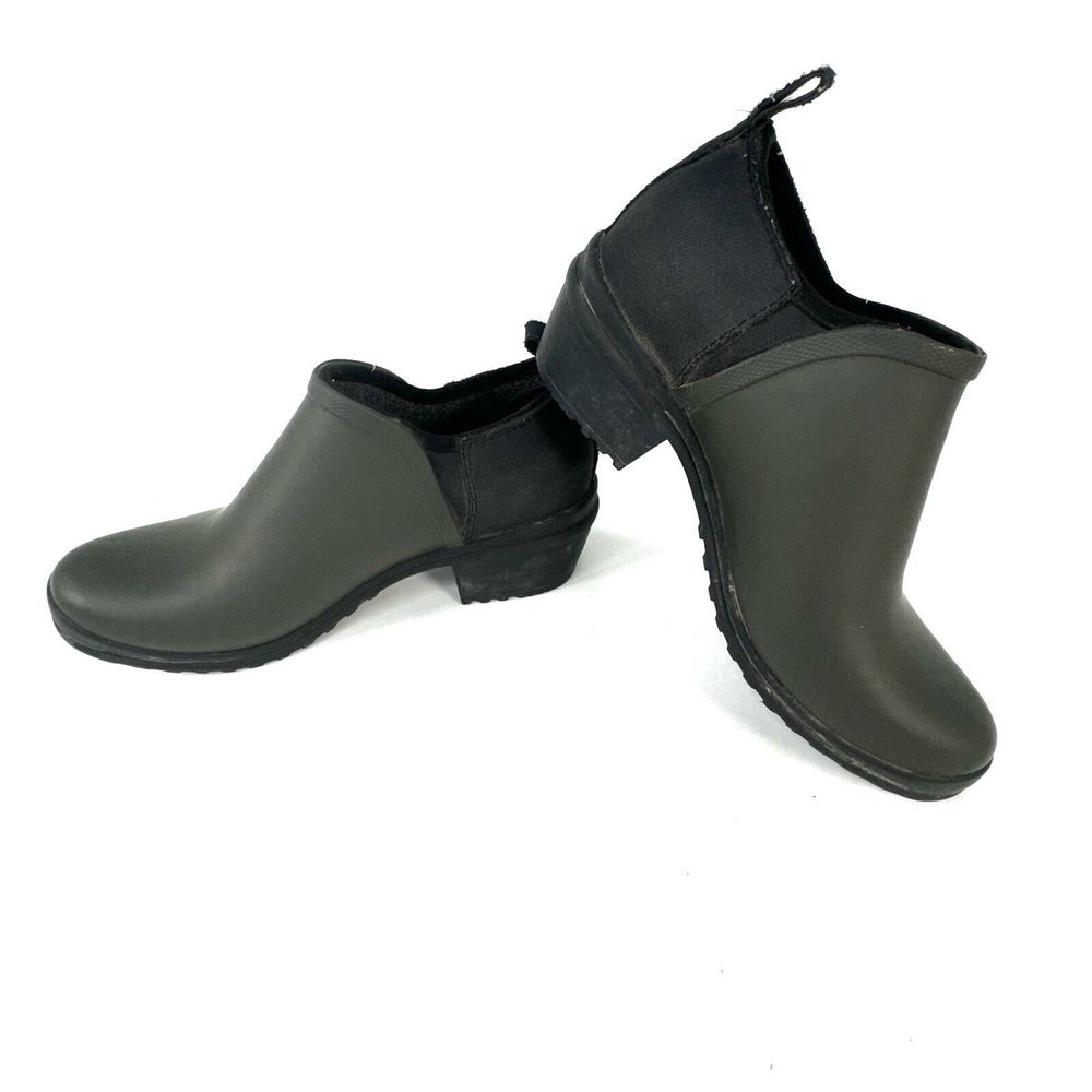 Bogs Vista Low Outdoor Rain boot Neo-Tech Rebound Woman’s US 6 EU 37 Green Black
